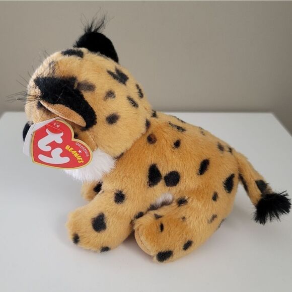 Ty Cat Tiger Elephant Original Beanies Stuffed Animal Plush Toys #402 - Picture 11 of 16